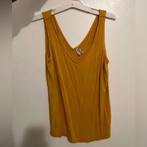 Mudd Mustard Yellow Tank Top